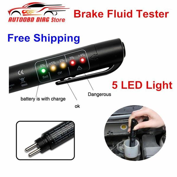 

accurate oil quality check pen universal brake fluid tester car brake liquid digital tester vehicle auto automotive testing tool1