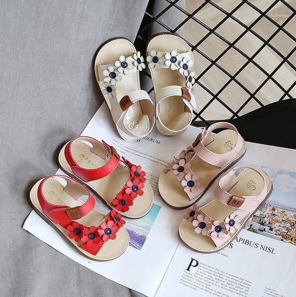 

sandals children's shoes girls summer beach soft non-slip comfortable and cute sneakers1, Black;red