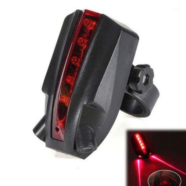 

bike lights bicycle taillight night 2 laser+5 led rear safety tail light waterproof logo red cycling warning lamp bc01371