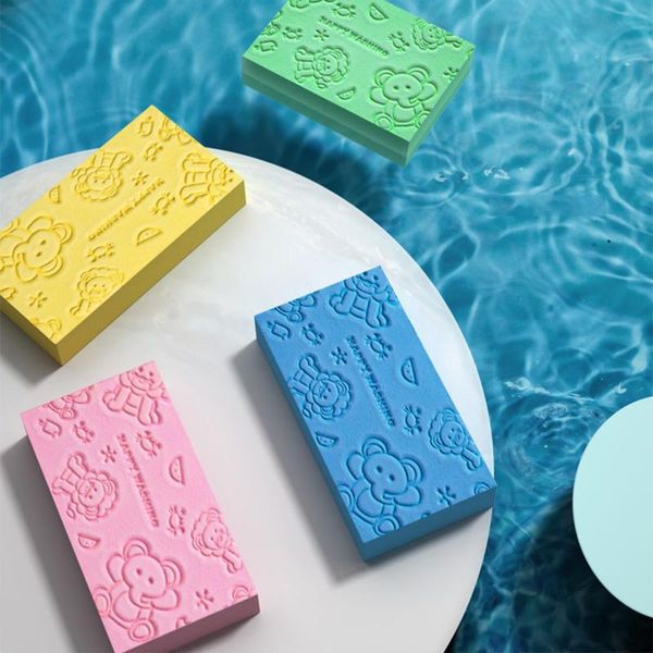 

1 pcs child rubbing artifact baby sponge exfoliating massage bath towel bathe rubbing towel to dead skin bath ball multicolor wmtdvh
