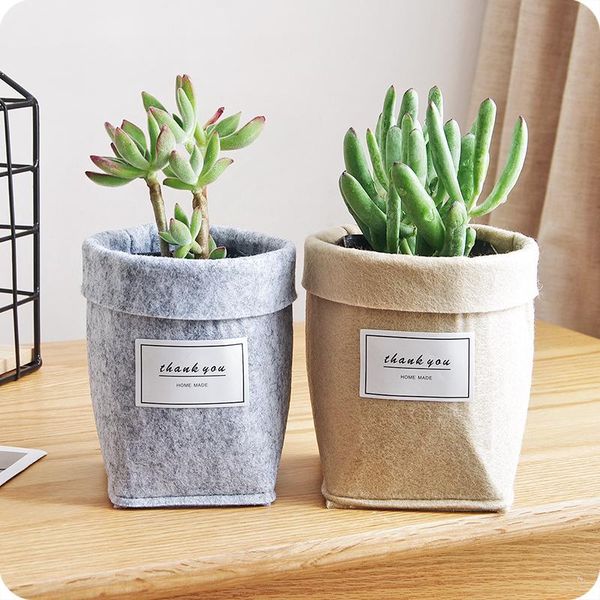 

fleshy flower deskstorage basket sundries storage box small cute table basket space-saving bags organizer