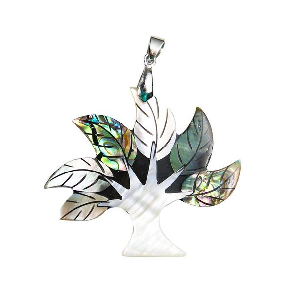 

natural abalone shell pendants maple leaf charms necklace earring mother of pearl shell pendants for jewelry making women gifts h bbyywo