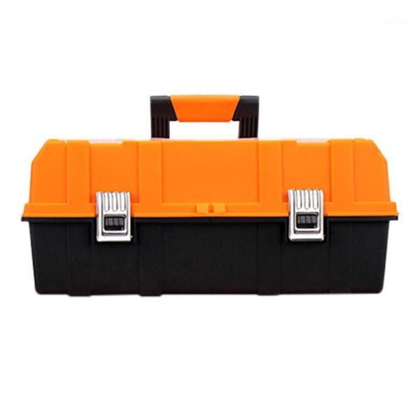 

17-inch 3-layer toolbox with tray and dividers multi-purpose foldable plastic tool organizer tools woodworking tools workpro1