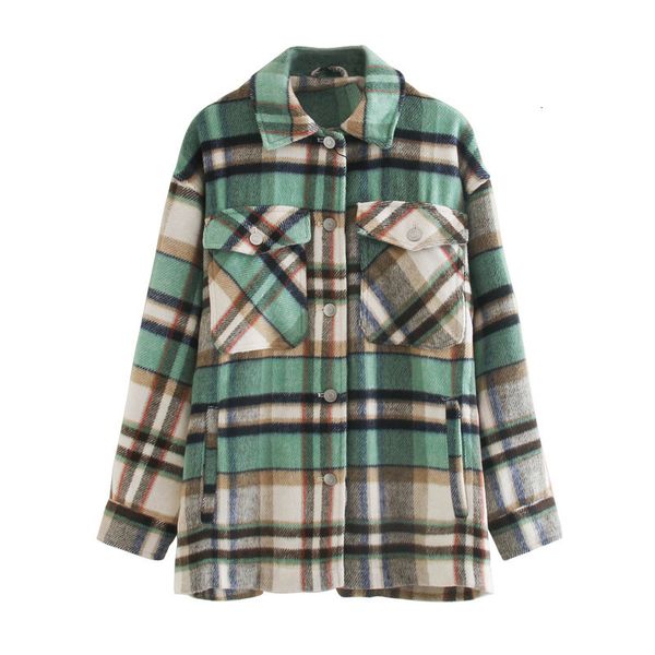 

2021 new british wind restoring ancient ways lt2331 double pocket case grain cloth coat qiu dong speed to sell the product sn6j, Black;brown