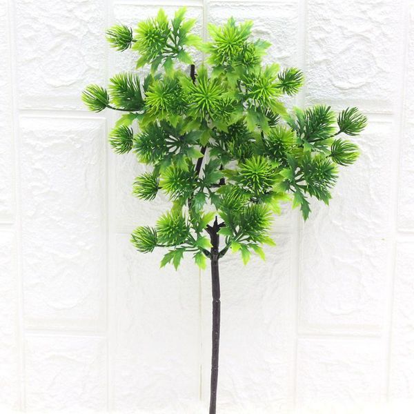 

decorative flowers & wreaths beauty pine artificial plant lifelike simulation plastic home decoration greenery shrubs1