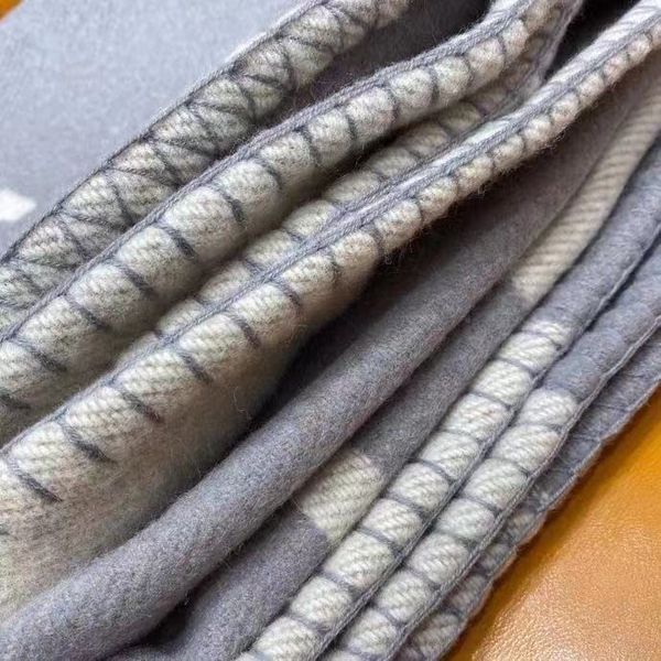 

hengao h blanket wool cashmere gray 135170cm