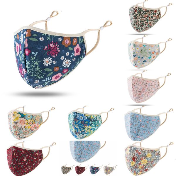 

20pcs mask fashion face men's women's facemask summer shade and dustproof breathable washable masks 8 np4vo