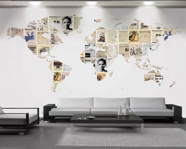 

european 3d wallpaper romantic poster world map 3d wallpaper premium atmospheric interior decoration 3d modern wallpaper