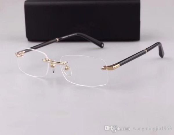

eyeglasses frame women men glasses designer eyeglass frames designer brand eyeglasses frame clear lens glasses frame oculos mb150 with case, Silver