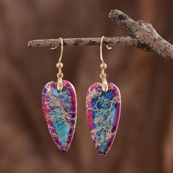 

Special Water drop Hook Earrings Ladies Statement Party Holiday Jewelry, Silver