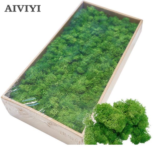 

высокое качество искусственного зеленого завода бессмертный поддельный цветок мохов трава дома гостиная декоративная стена diy цветок мини в