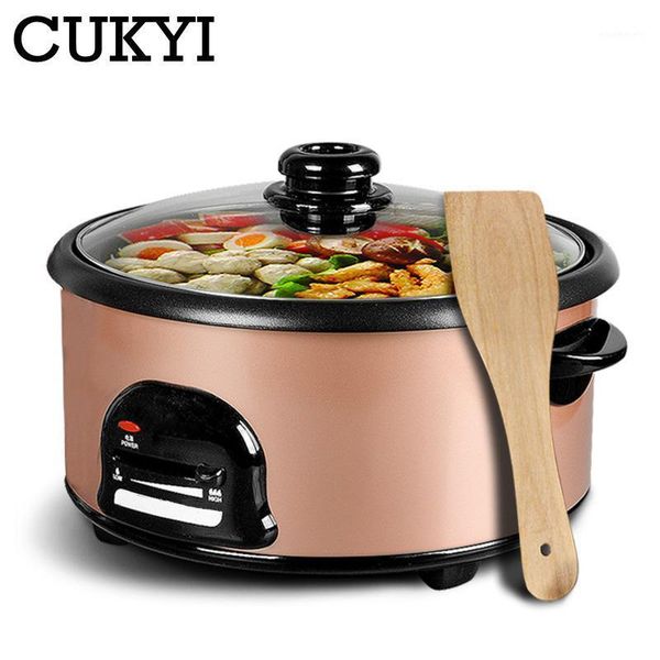 

cukyi 2.8l multifunction electric ot mini noodles cooker non-stick skillet small cooker multi-purpose electric boiler us eu1