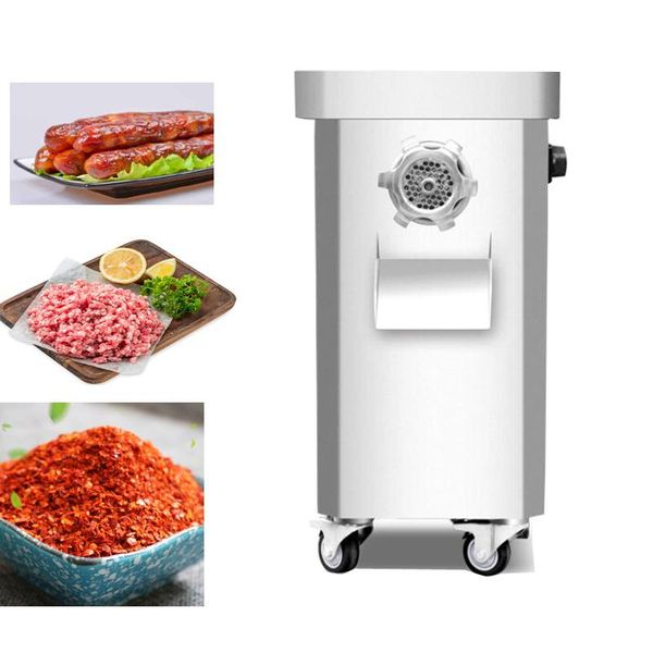 

большая вертикальная мясорубка многофункциональный мясной мяс, коммерческая машина для наполнения пельмени