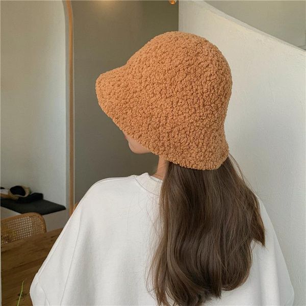 

cartelo новый ручной работы плюшевый рыбак шляпа осенью и зима открытая дикая вязаная шапка мода тенденция рыболова шляпа sqcyjd