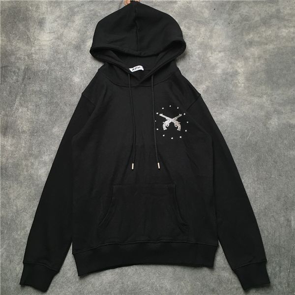 

luxury 2021 new 19 tall man revolver star hoodies sweaters cotton thicken fleece # e3 5giz, Black