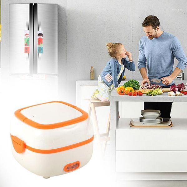 

multifunctional electric lunch box mini rice cooker heater steamer bowls a0nc1