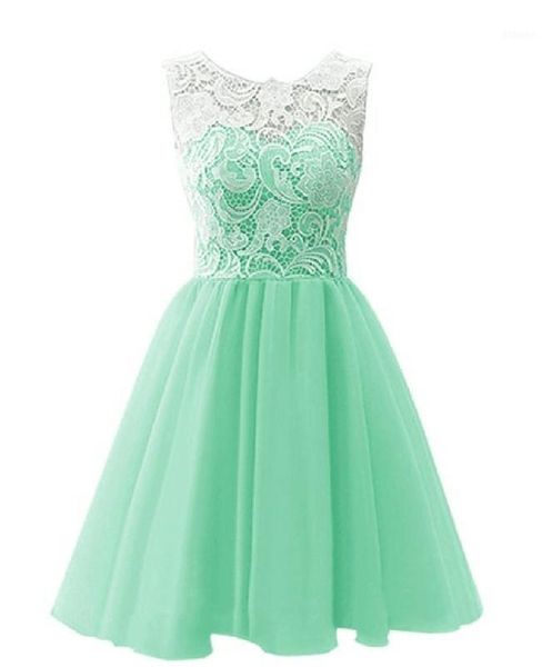 

bm short chiffon homecoming dresses 2020 lace beading graduation cocktail formal prom party gown bm2421, White;black