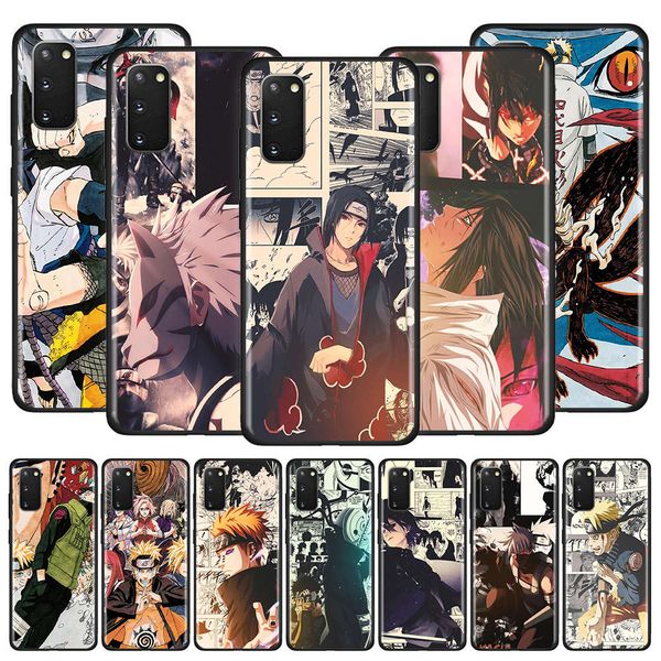 

shockproof silicone sheath of samsung galaxy s10, s9, s8, s20, ultra, s10e plus, naruto and kakashi