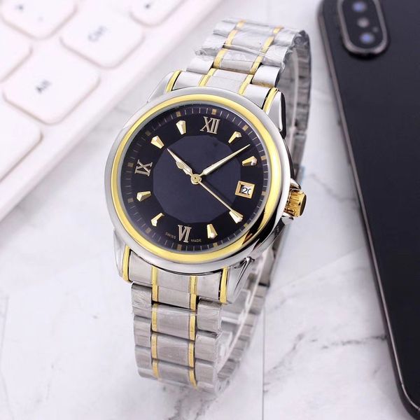 

new spot men's oujia business mechanical watch factory direct sales, Slivery;brown