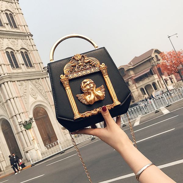 

customized dinner bag baroque angel handbag new womens shoulder crossbody bag copyright series