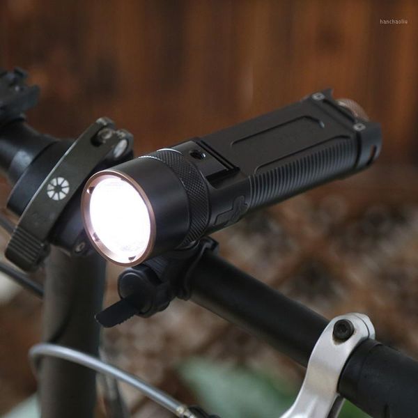 

xm-l2 led 1200 lumens bicycle light power bank waterproof usb rechargeable bike front light riding lamp1