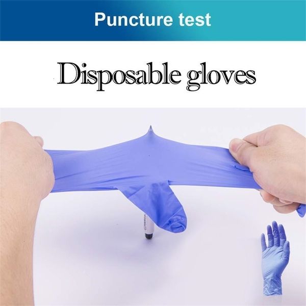 

100pcs/set rubber glove for home cleaning universal nbr cosmetic disposable gloves