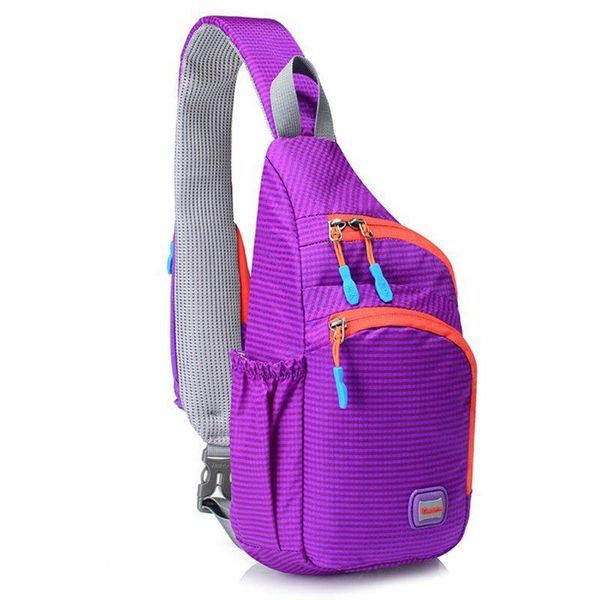 

women's sling bag nylon crossbody multifunction shoulder chest bag for outdoor hiking sports