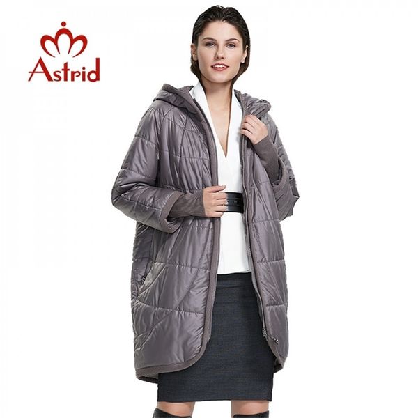 nuove donne giacca invernale con cerniera con cappuccio Plus Size giacca femminile cappotto abiti autunnali solido parka caldo abbigliamento caldo LJ201017