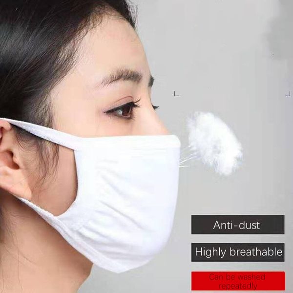 

reusable face fashion black cotton washable protective kids anti dust cycling mouth mask children cloth masks