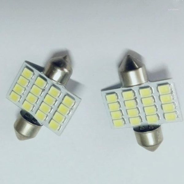 

1210 led accessories festoon door styling reading 16smd auto roof 31mm trunk car interior dome light1