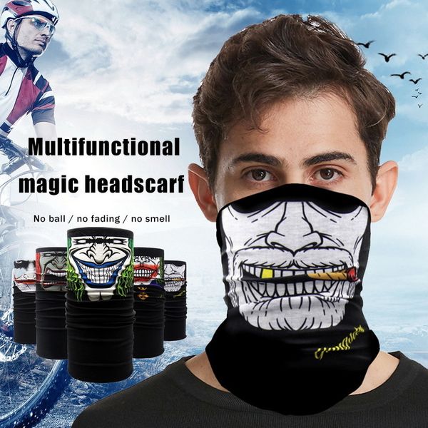 

buffs neck seamless 3d bandanas magic motorcycle cycling mask the printed halloween headband hiking scarf face shield