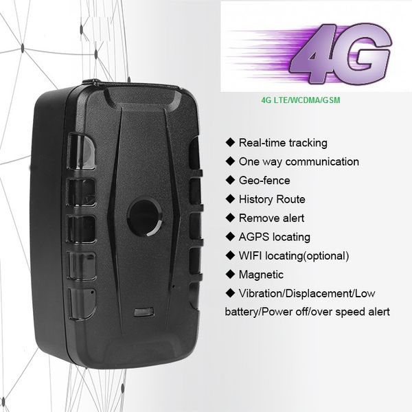 Новый LK209C-4G Автомобильный автомобиль Auto GPS Tracker GSM / GPRS I 20000MAH LTE B2 / B4 / B12