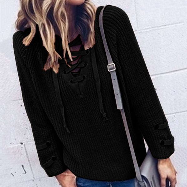 

vipbandage casual sweater women's my4203, White;black