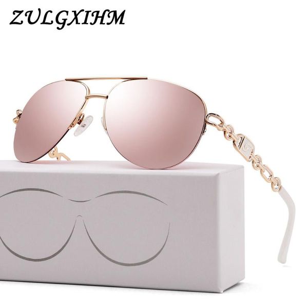 

sunglasses 2021 luxury pilot women brand designer fashion sun glasses outdoor travel 100% uv400 mirror lens goggles, White;black