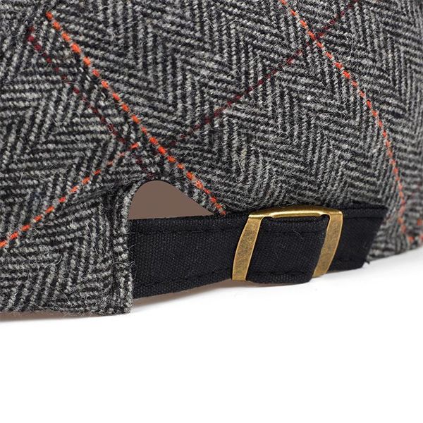 

new autumn winter wool felt newsboy caps men beret old man retro octagonal cap art youth casquette male trilby, Black;white
