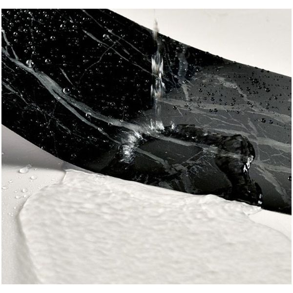 

wallpaper border marble pattern waistline waterproof diy self adhesive bathroom kitchen living room 3d floor decor stickers wall f wmtnvi