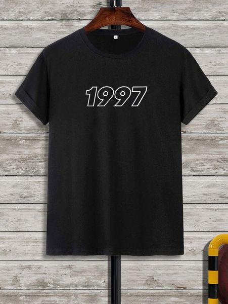 

men letter graphic tee y8gv#, White;black