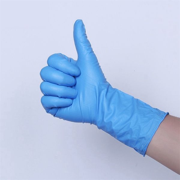 

anti-corrosion protective waterproof disposable gloves nitrile glove hand cover cleaning tool accessies ljjp771