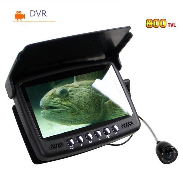 

cr110-7hbs with dvr and 4.3'' digital lcd screen hd 1000 tvl underwater fishing camera ice fishing camera 15-30m cable