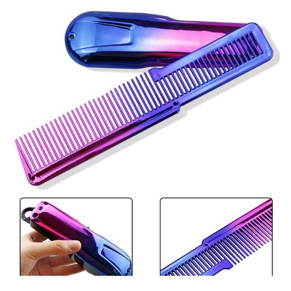

hair clipper accessories comb cutting combs barber back housing cover q0kd hair jllxlb, Silver