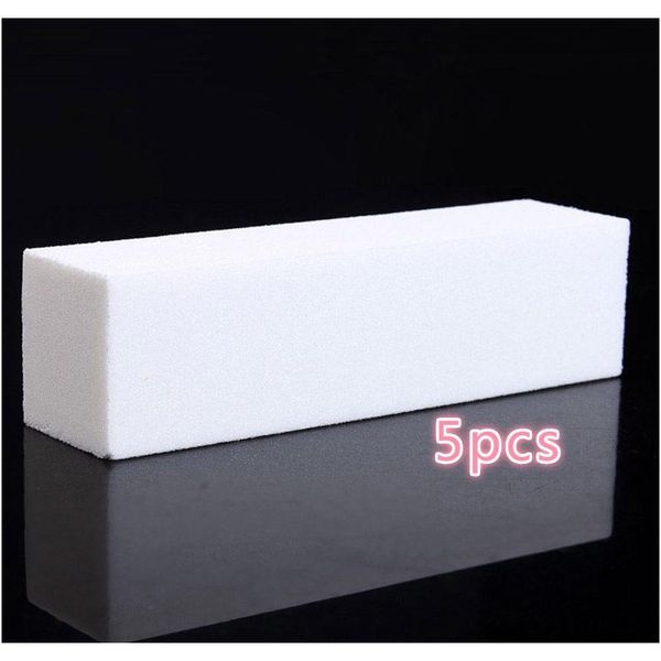 

губка nail file file white art art buffers шлифовальные шлифовальные полировка блок pedicure polling polish beauty file файл nail art tools