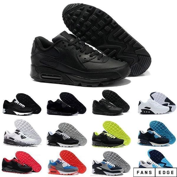 

2020 original classic 90s black white yellow for men women shoes mens 90 fashion luxury mens women designer sandals shoes