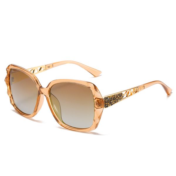 

солнцезащитные очки классические поляризованные женщины солнцезащитные очки игристые составные рамки кристалл украшены негабаритные моды сол, White;black