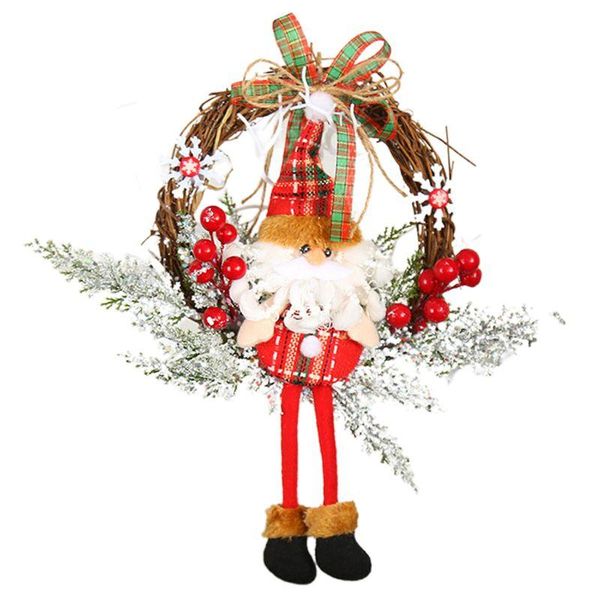 

decorative flowers & wreaths christmas front door dead wreath artificial traditional decor m0xd