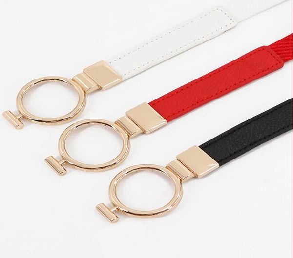 

женский пояс тонкий сплошной пояс платье украсить аксессуары для вечеринки повседневная корсет золотая кружка пряжка pu кожи упругих талии у, Black;brown