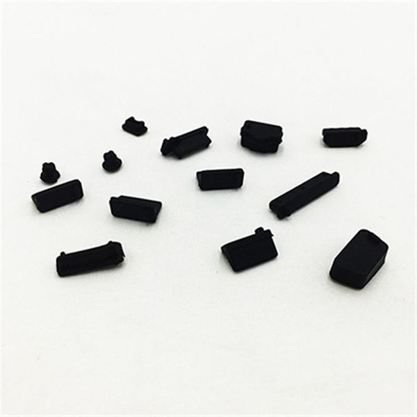 

13pcs/set colorful silicone anti dust plug cover ser lapdust plug lapdustproof usb dust plug computer accessories