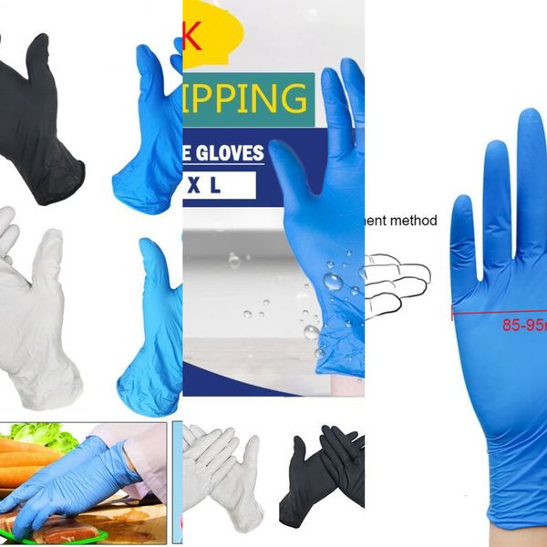 

3 color disposable 100 universal for pcs left and right hand latex dishwashing/kitchen/ /work/rubber/garden gloves y2004v8ez