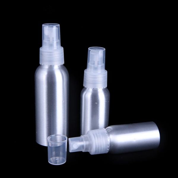 

storage bottles & jars 20ml aluminum spray bottle portable mini perfume empty refillable cosmetic sprayer atomizer