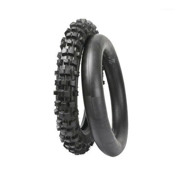 

80/100-12 3.00-12" rear tire + tube 3.00x12 knobby tyre pit dirt bike motocross1