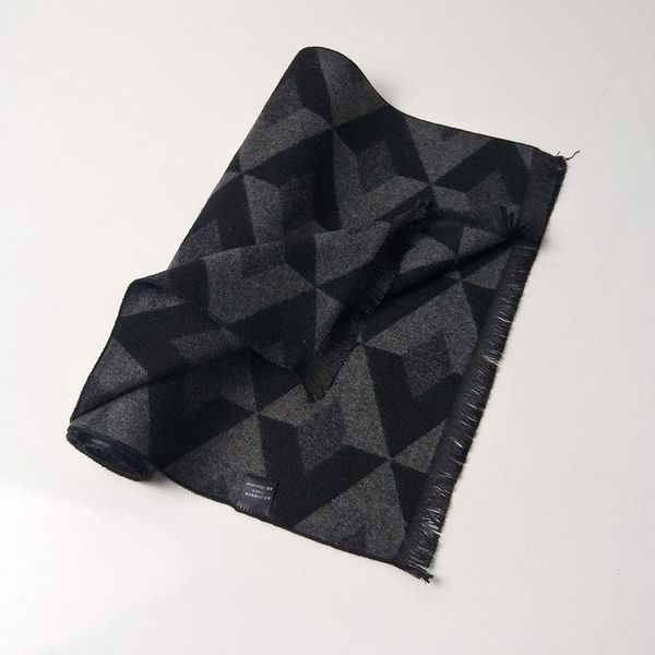 

scarves 2021 arrived men scarf spring thick warm winter long size male cashmere warmer women's, Blue;gray